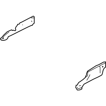 Mopar 5015794AA Seat Latch Cover 5015794AA Mopar Seat Latch Cover Illustration 1 of 1