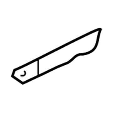 Mopar 5093810AA Seat Latch 5093810AA Mopar Seat Latch Illustration 1 of 1