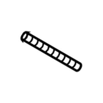 Mopar 6506552AA Screw 6506552AA Mopar Screw Illustration 1 of 1