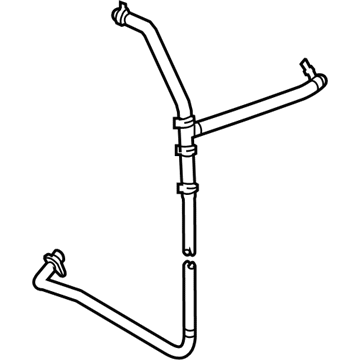 55038120AA Mopar Heater Return Hose Illustration 1 of 1