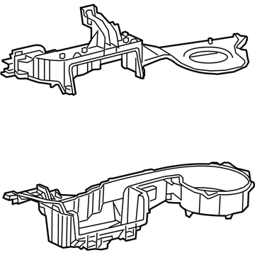 68238032AA Mopar Housing-A/C And Heater Illustration 1 of 1