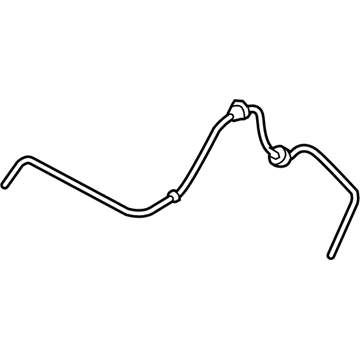 5303839AF Mopar Hose-Rear Window WIPER Washer Illustration 1 of 1