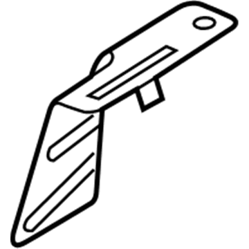 68155087AC Mopar Engine Mount Shield Illustration 1 of 1