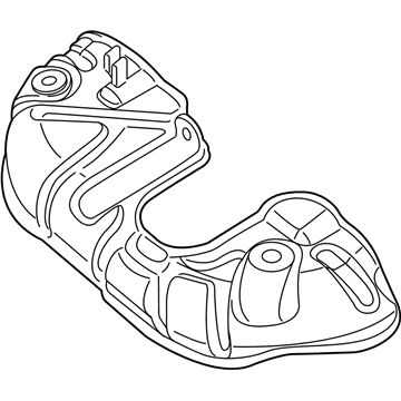 Dodge Dart Exhaust Heat Shield - 4892963AB