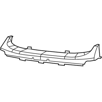68002914AB Mopar Support-Front Fascia Illustration 1 of 1