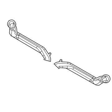 68003443AA Mopar Duct-A/C Outlet Illustration 1 of 1