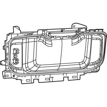 5YE151DMAH Mopar DRAWER-INSTRUMENT PANEL Illustration 1 of 1
