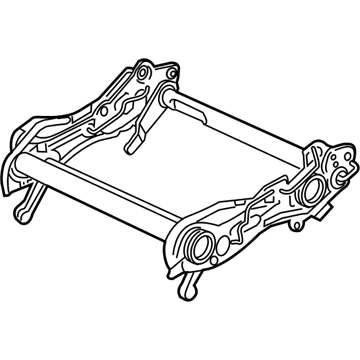 68450222AA Mopar Frame-Front Seat Cushion Illustration 1 of 1