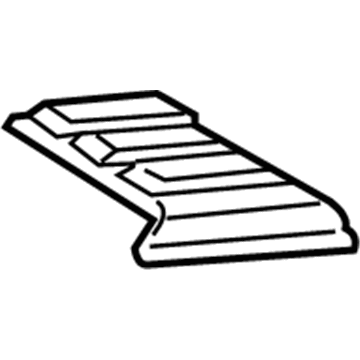 68084032AB Mopar Cover-Rail Illustration 1 of 1