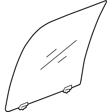 55276109AD Mopar Glass-Rear Door Illustration 1 of 1