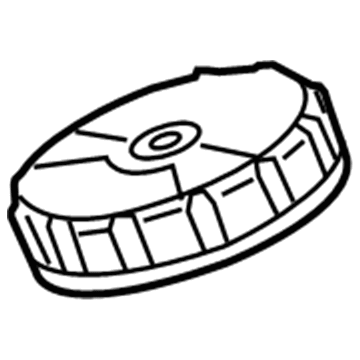 68166819AA Mopar Cover-Master Cylinder Reservoir Illustration 1 of 1