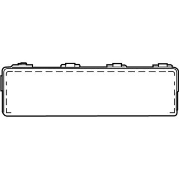 68359129AA Mopar Blocker-Steering Column Opening Illustration 1 of 1