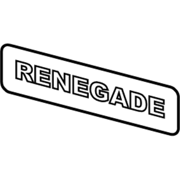 52112057AA Mopar Decal Illustration 1 of 1