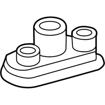 Mopar 68228927AA Lens-License Plate 68228927AA Mopar Lens-License Plate Illustration 1 of 1