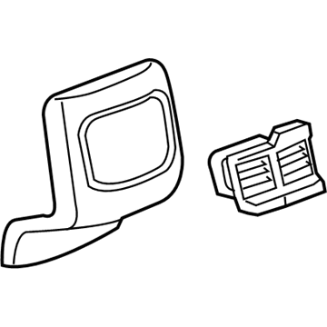 5UU19ML2AA Mopar Bezel-Console Illustration 1 of 1