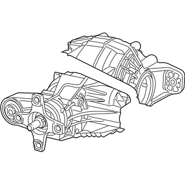 68060040AC Mopar Rear Axle Differential Illustration 1 of 1
