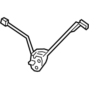 68398995AA Mopar Arm-Folding Top Rear Illustration 1 of 1