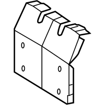 5125158AA Mopar Bracket Illustration 1 of 1