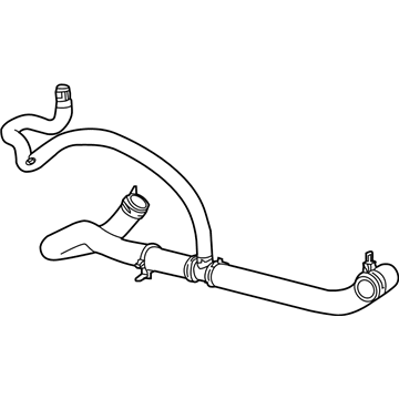 Chrysler 200 Radiator Hose - 55111455AD