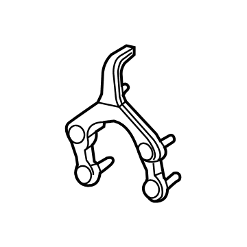 68268936AB Mopar Tow Hook Illustration 1 of 1