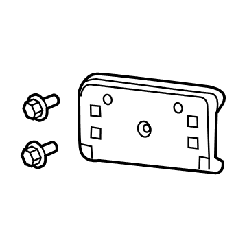 2024 Jeep Gladiator License Plate - 68293738AA