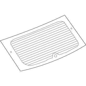 5074228AD Mopar Backlite Illustration 1 of 1