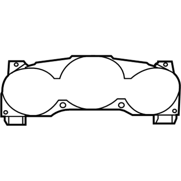 2009 Dodge Avenger Instrument Cluster - 5172725AG