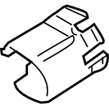 2006 Chrysler Crossfire Steering Column Cover - 5098991AA