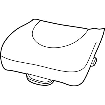 Mopar 5096069AA Frame St-Front Seat Cushion 5096069AA Mopar Frame St-Front Seat Cushion Illustration 1 of 1