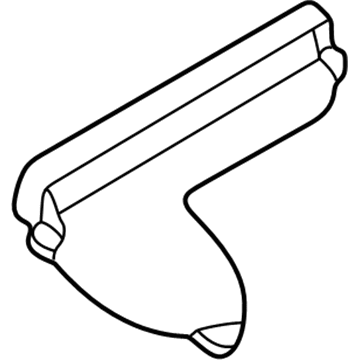 Chrysler LHS Exhaust Heat Shield - 4663766AB