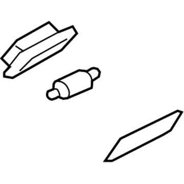 MB305620 Mopar Lamp-Door Illustration 1 of 1