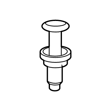 6509607AA Mopar Push Pin Illustration 1 of 1