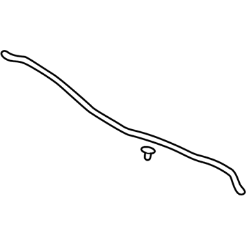 MR271736 Mopar Weatherstrip-Hood Illustration 1 of 1