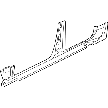 Mopar 5017056AD Body Side Sill 5017056AD Mopar Body Side Sill Illustration 1 of 1