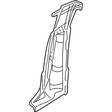 Mopar 55257309AA Panel-Quarter Extension 55257309AA Mopar Panel-Quarter Extension Illustration 1 of 1