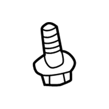 6104426AA Mopar Hexagon Head Bolt Illustration 1 of 1