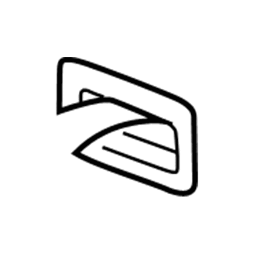 5HJ46YQLAB Mopar Seat Belt Bezel Illustration 1 of 1