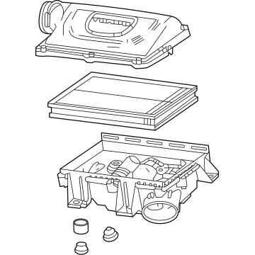 68567273AA Mopar AIR CLEAN Illustration 1 of 1
