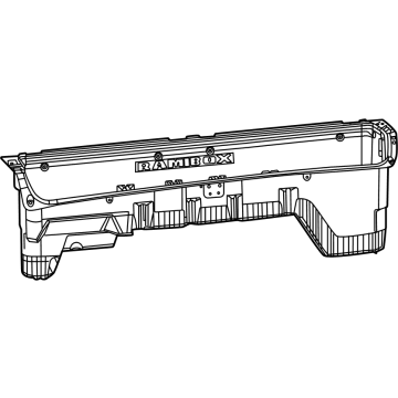 68206712AA Mopar Storage Bin Illustration 1 of 1