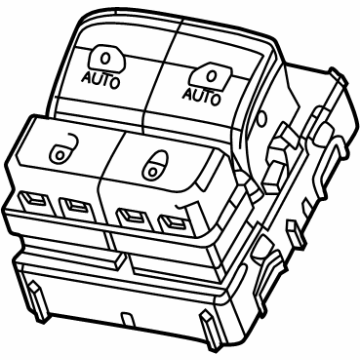 Dodge Charger Daytona Power Window Switch - 68598809AA