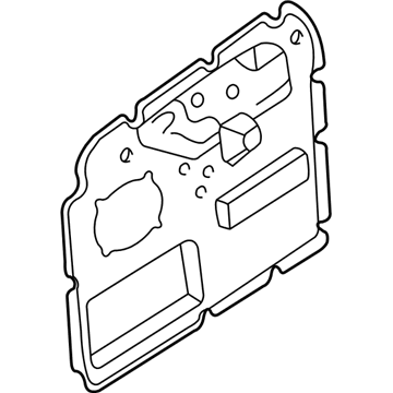 Mopar 55135875AI Front Door Shield 55135875AI Mopar Front Door Shield Illustration 1 of 1