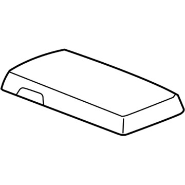 Mopar ZM431D1AA Armrest Pad ZM431D1AA Mopar Armrest Pad Illustration 1 of 1