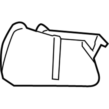 Mopar 4743259AB Heat Shield 4743259AB Mopar Heat Shield Illustration 1 of 1