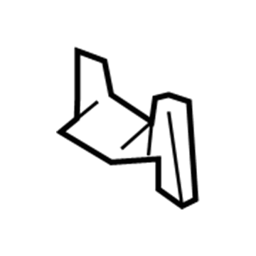 5303389AA Mopar Clip-Molding Illustration 1 of 1