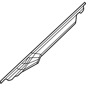 Mopar 7GA13TX7AA PANEL-SHIFTER BEZEL 7GA13TX7AA Mopar PANEL-SHIFTER BEZEL Illustration 1 of 1