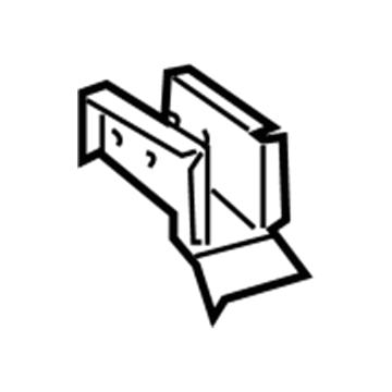 Mopar 5118029AA Frame Rail Bracket 5118029AA Mopar Frame Rail Bracket Illustration 1 of 1