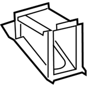 5118031AA Mopar Frame Rail Bracket Illustration 1 of 1