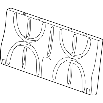 WL301T5AA Mopar Seat Back-Rear Illustration 1 of 1