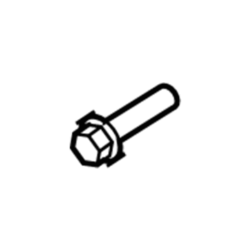 6508262AA Mopar Bolt-KNURLED Illustration 1 of 1