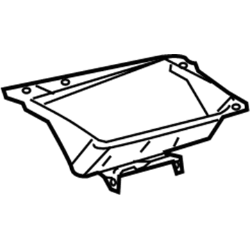 5098660AA Mopar Air Bag Bracket Illustration 1 of 1